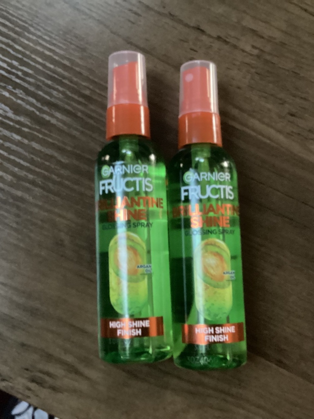 Garnier Fructis Brillantine Shine Glossing Spray Bundle 3 fl oz/89 ml New